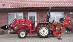 Malotraktor Yanmar VTR 20 s čelním nakladačem – fotka 4
