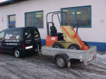 Predám mininakladač , malý nakladač - menší ako UNC , Locust – fotka 3